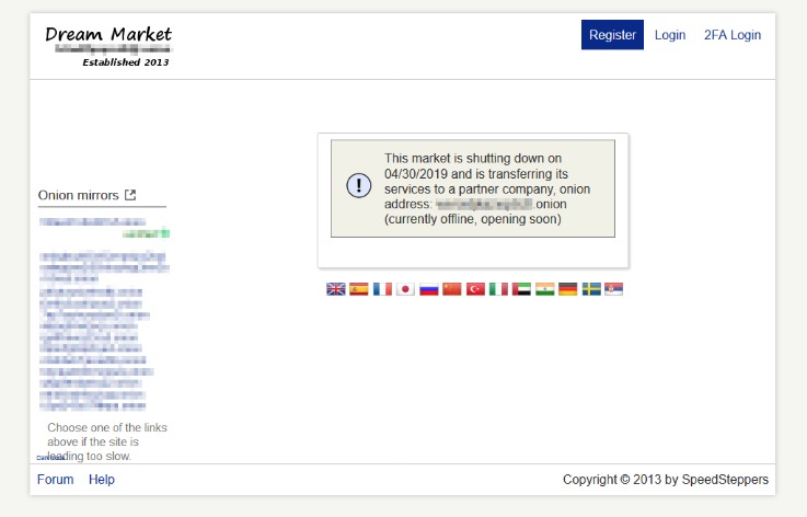 darknet dream market