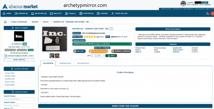 archetyp market darknet