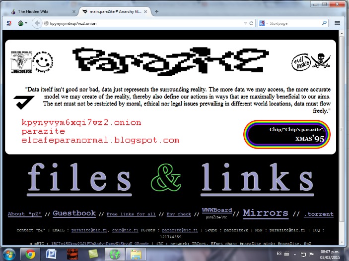 Darknet Adress
