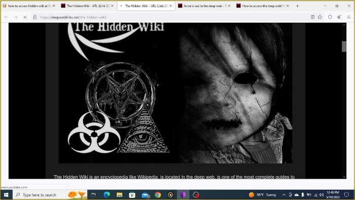 dark web entry