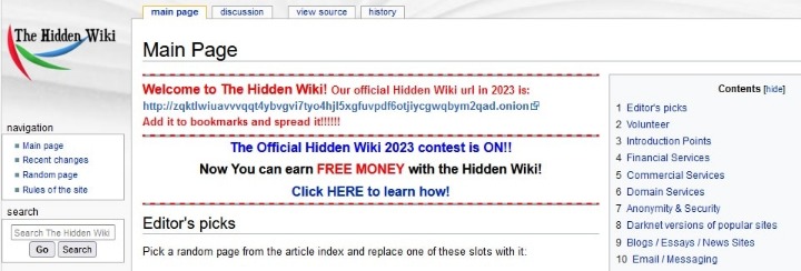 best onion sites 2023