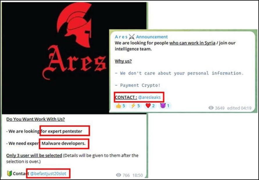 ares darknet link
