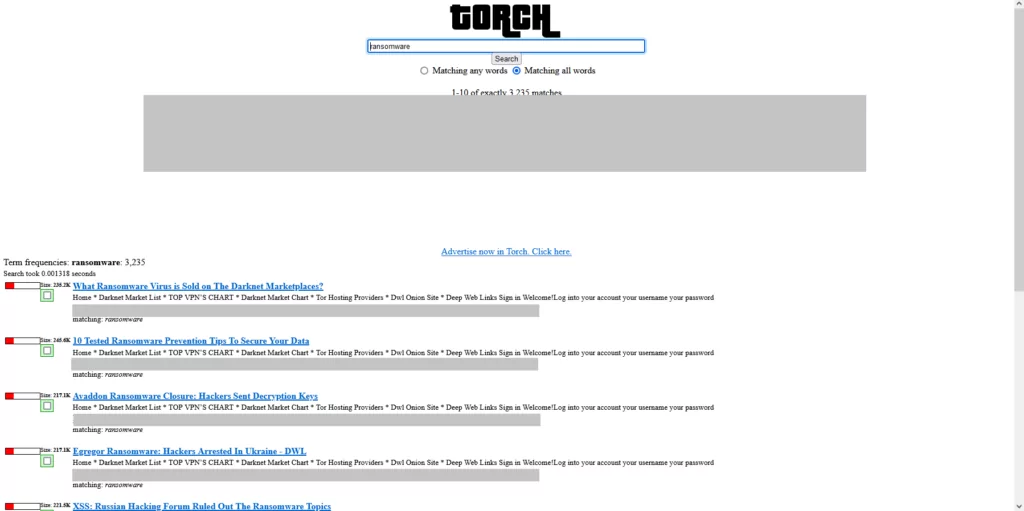 best dark web search engines
